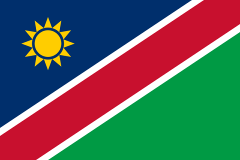 Bandeira de Namibia